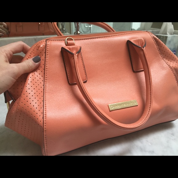 Catherine Malandrino peach purse EUC - Picture 3 of 3